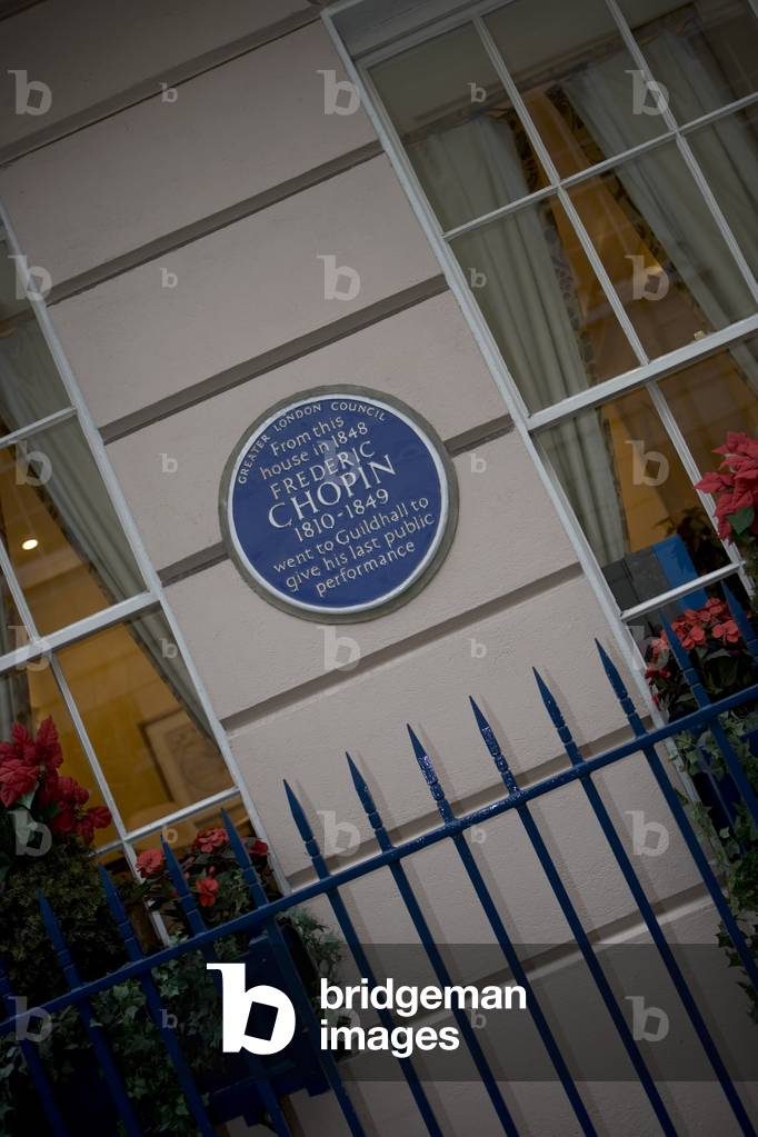 Frederic Chopin Plakette