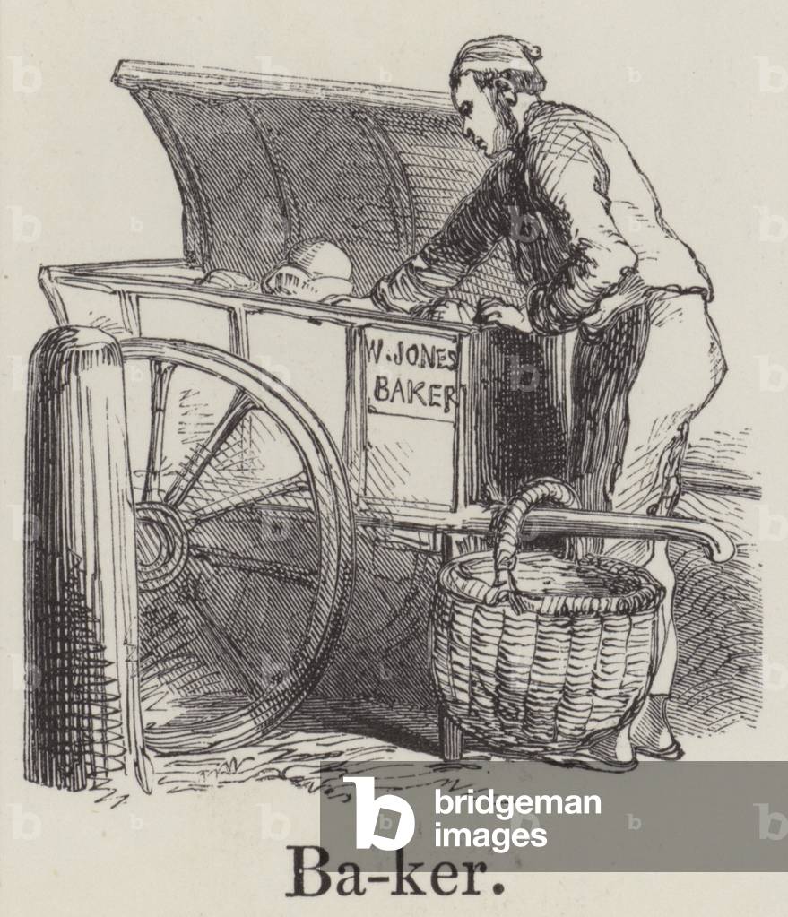 "Bäcker (Gravur)" von English School