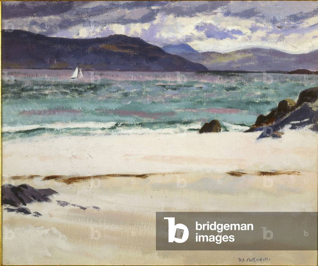 Image of Painting depicting Ben Bhuie from the North End, c.1926 by Francis Campbell Boileau Cadell