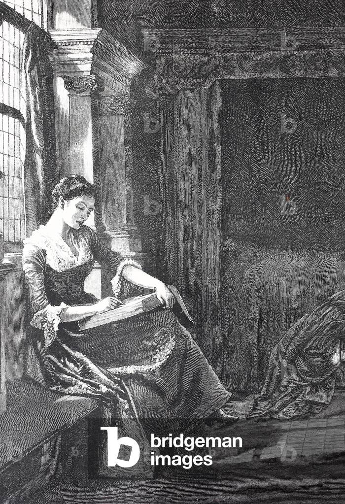 "ho aperto la Bibbia a caso" 1881, b/w