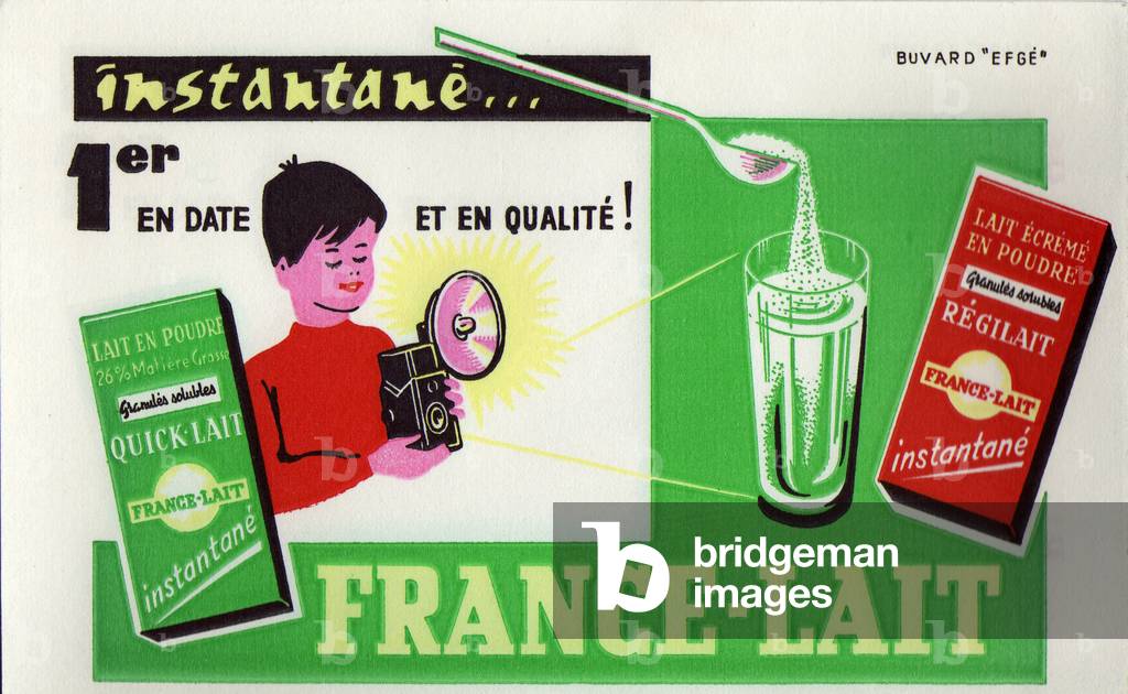 Buvard France Latte Regilait