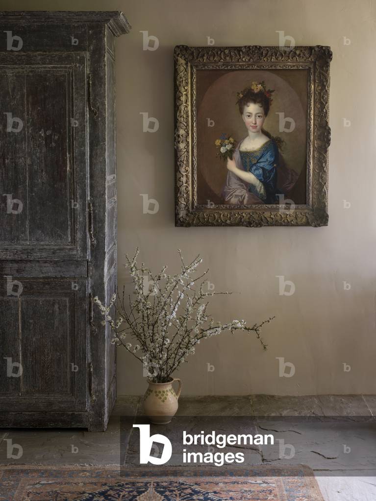 porträt von prinzessin Louise-Marie Stuart (öl auf leinwand)