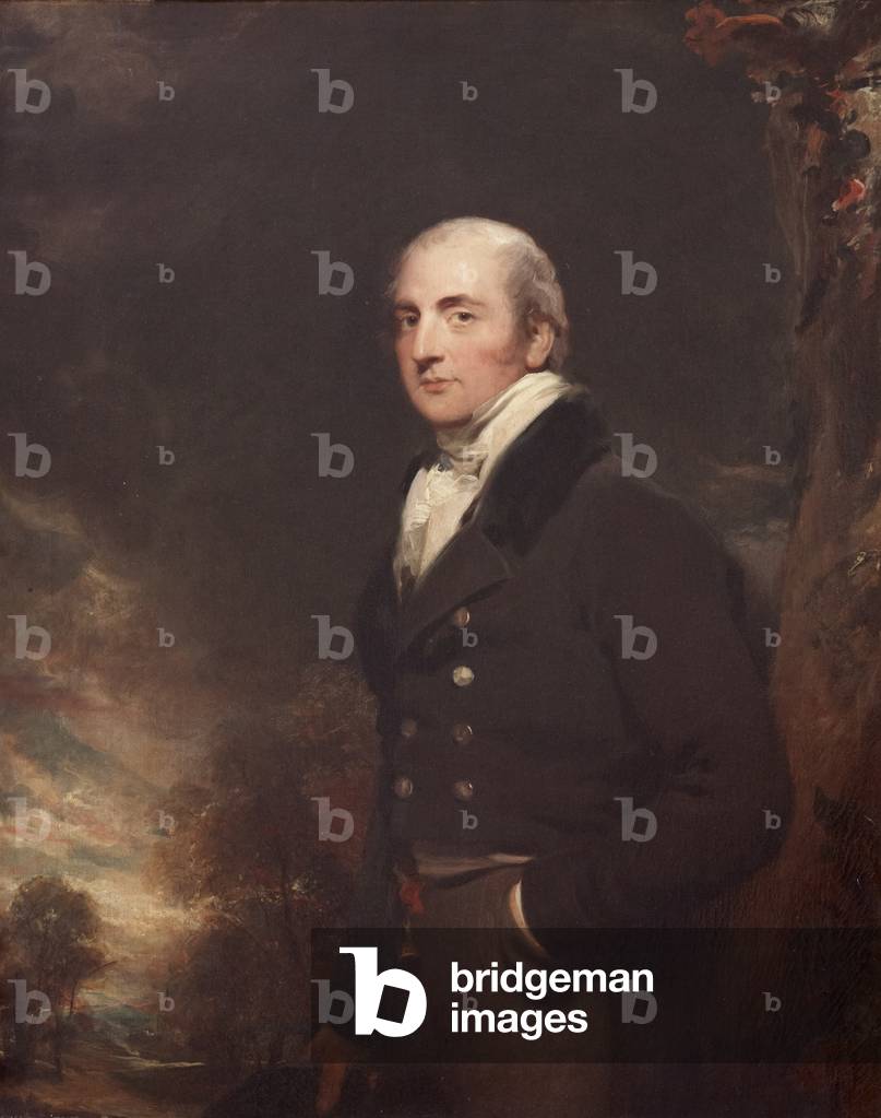 Immagine di Dipinto "charles rose ellis" di Thomas Lawrence, b/w