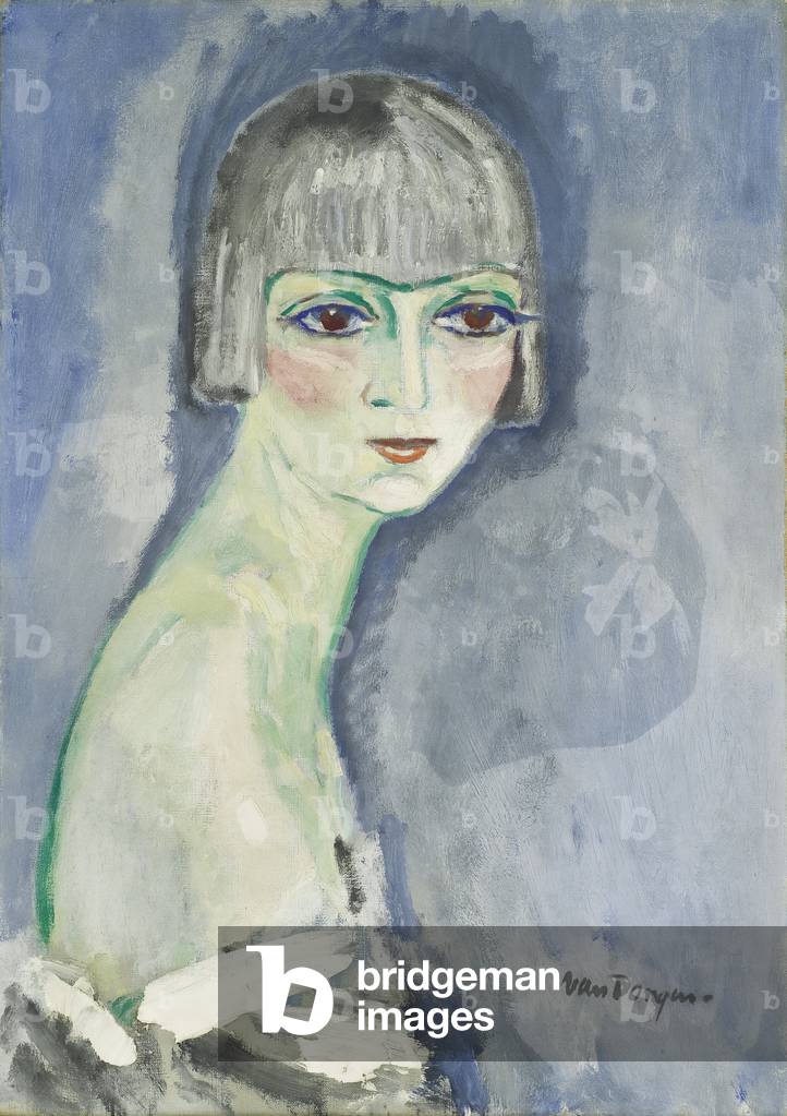 La parrucca d'argento, 1919 (olio su tela)