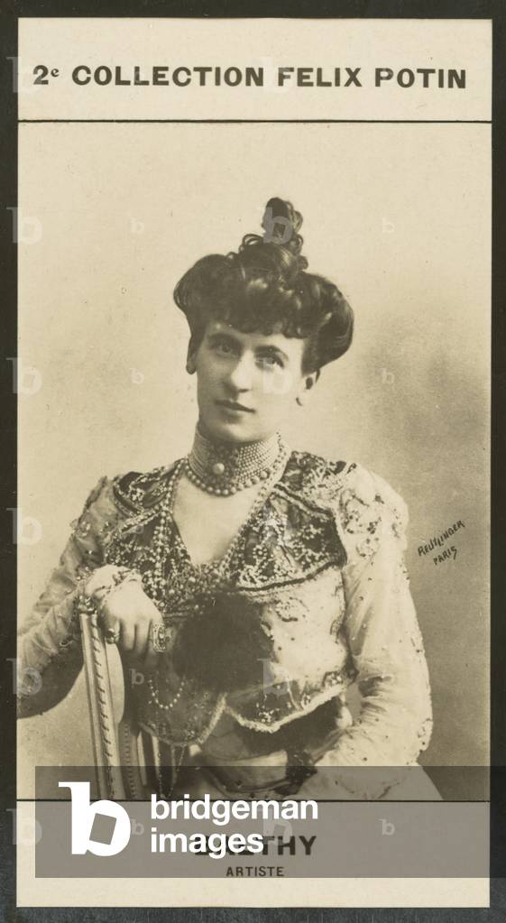 Louise Balthy, Artiste, 1869 (foto b/n)