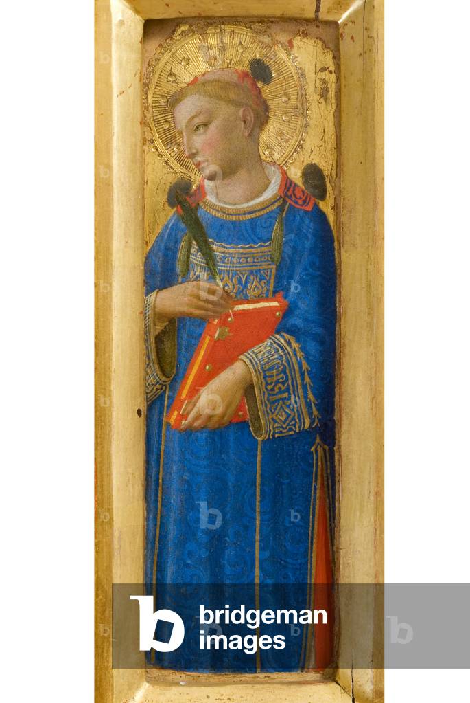 Santo Stefano, dettaglio, Polittico Guidalotti, 1447-49 circa (tempera e olio su tavola)
