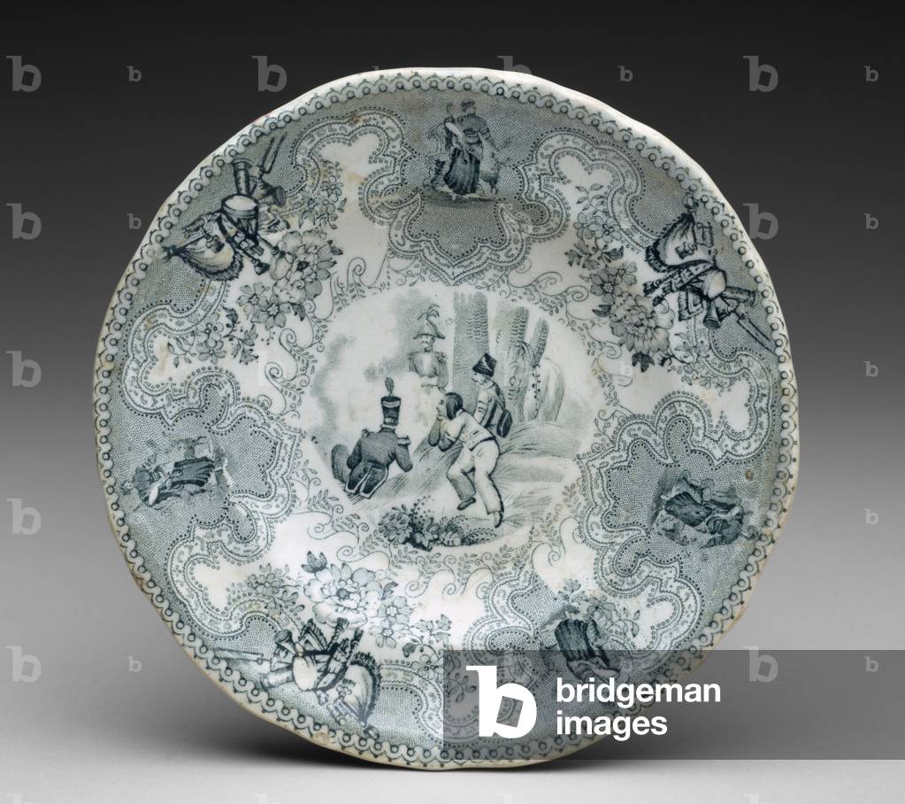 Bild von Keramik "Platte" 1837 von James Beech