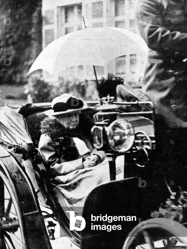 Ex Empress Charlotte of Mexico (1840-1927), born princess of Belgium, she married Maximilian1er of Mexico (arc