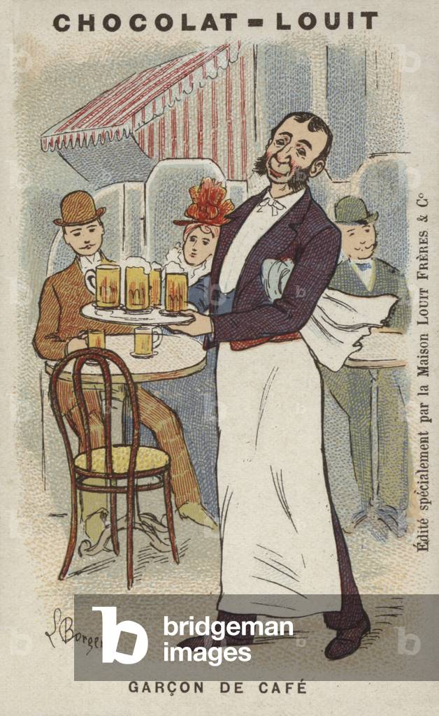 Garcon de Cafe (chromolitho)