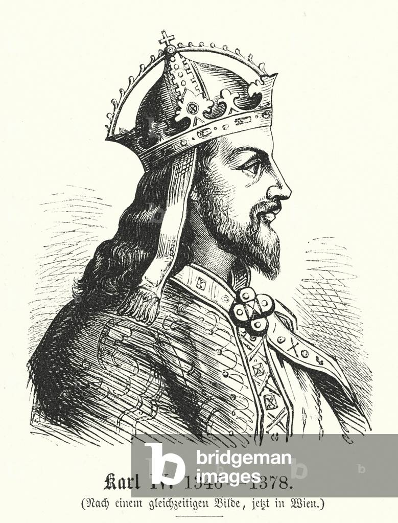 Karl IV, 1316-1378 (engraving)