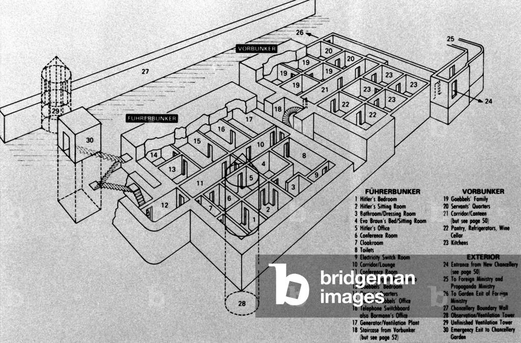 Image Of Lageplan Und Skizze Des F hrerbunkers Im Garten Der Image Of Lageplan Und Skizze Des F hrerbunkers Im Garten Der