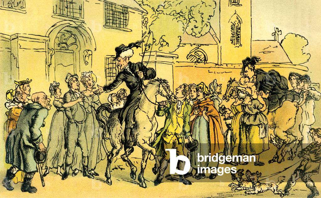 "“Dr. Syntax auf seiner zweiten Tour”" von Thomas Rowlandson