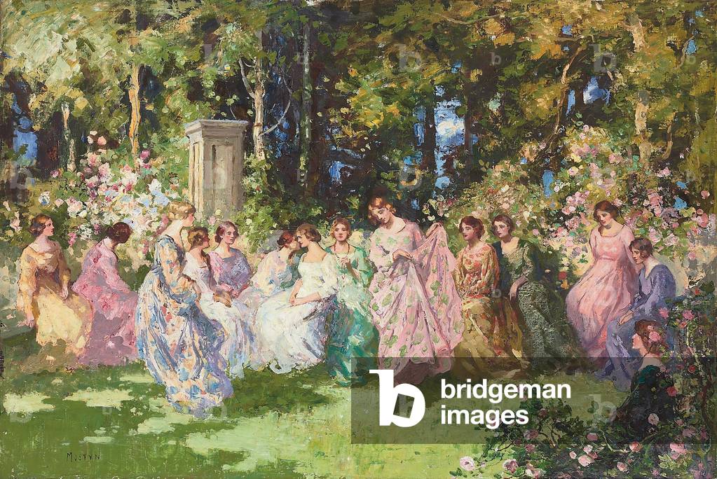 Fete Champetre (oil on canvas)