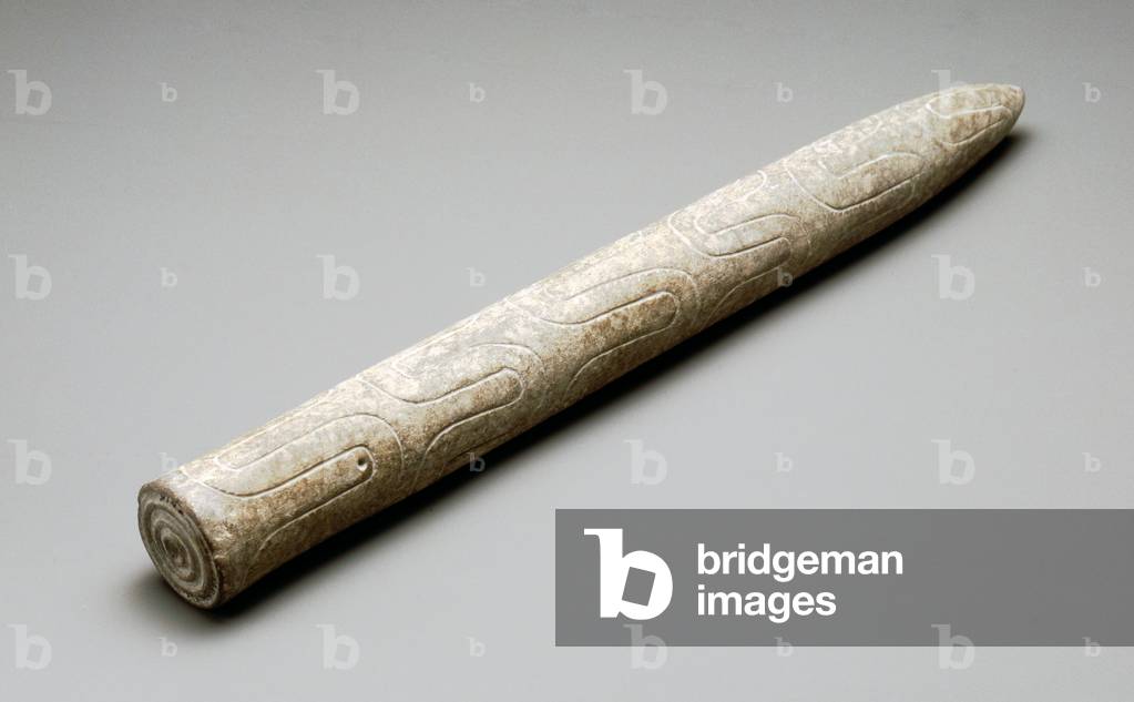 Sceptre (pierre) par Taino Culture, b/w