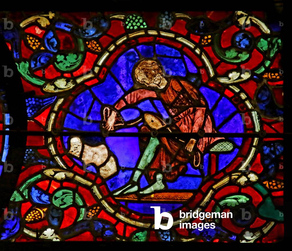 Scene from the 'Life of St. Martin' by French Artist
