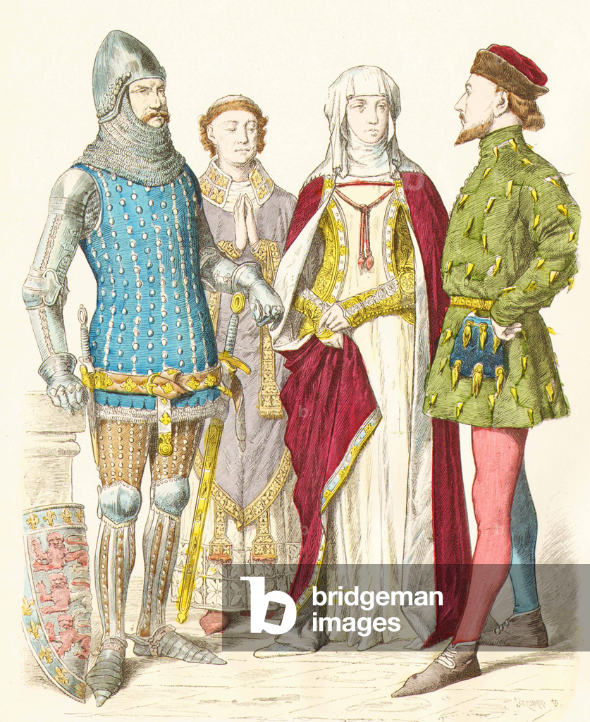 Immagine di Stampa "Moda inglese" 1350 di Blanc Kunstverlag