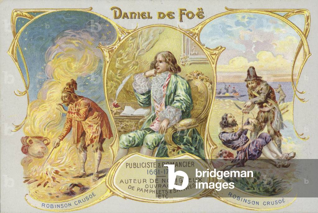 Daniel Defoe (Chromolitho)