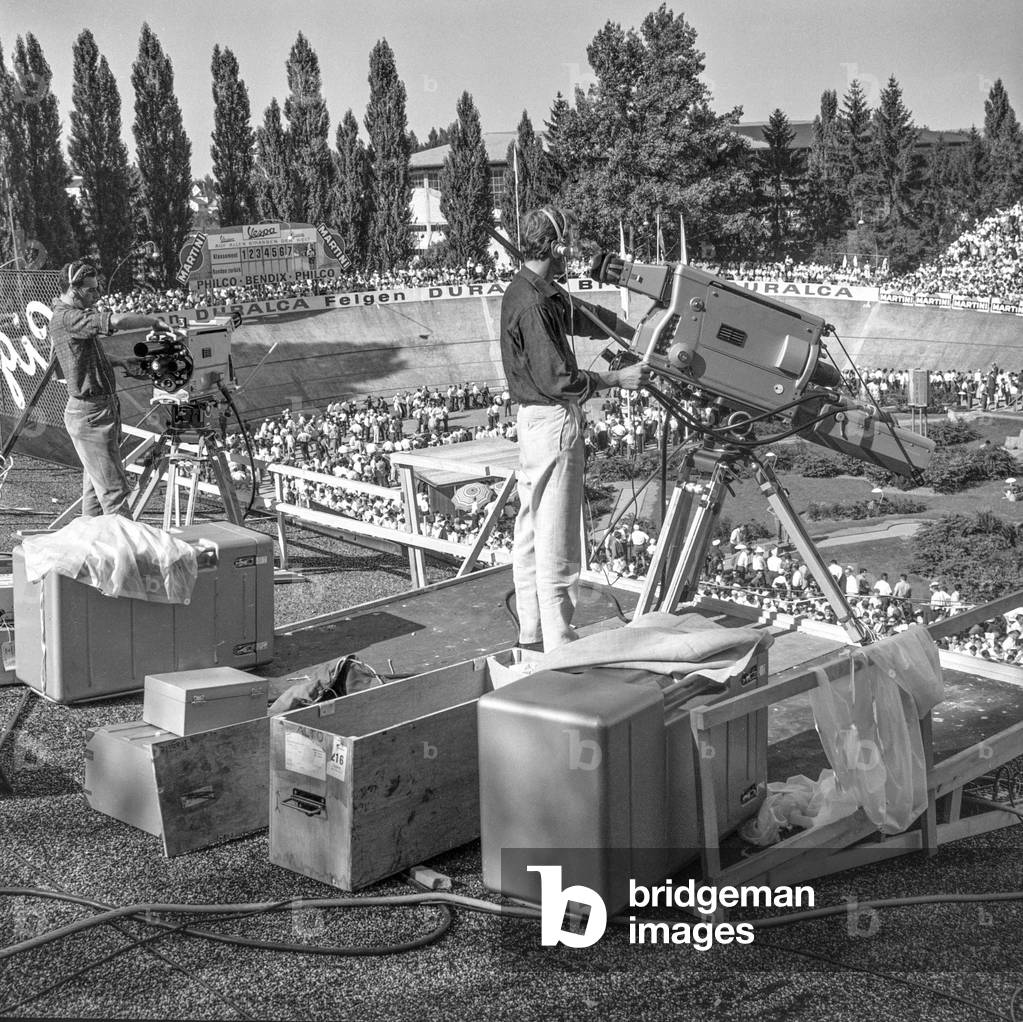 Image of Rad Track World Cup 1961 Zurich, 1961 (b/w photo)