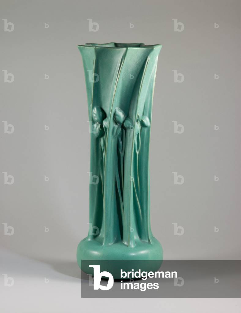Vase, entworfen um 1904 (glasiertes Steingut)