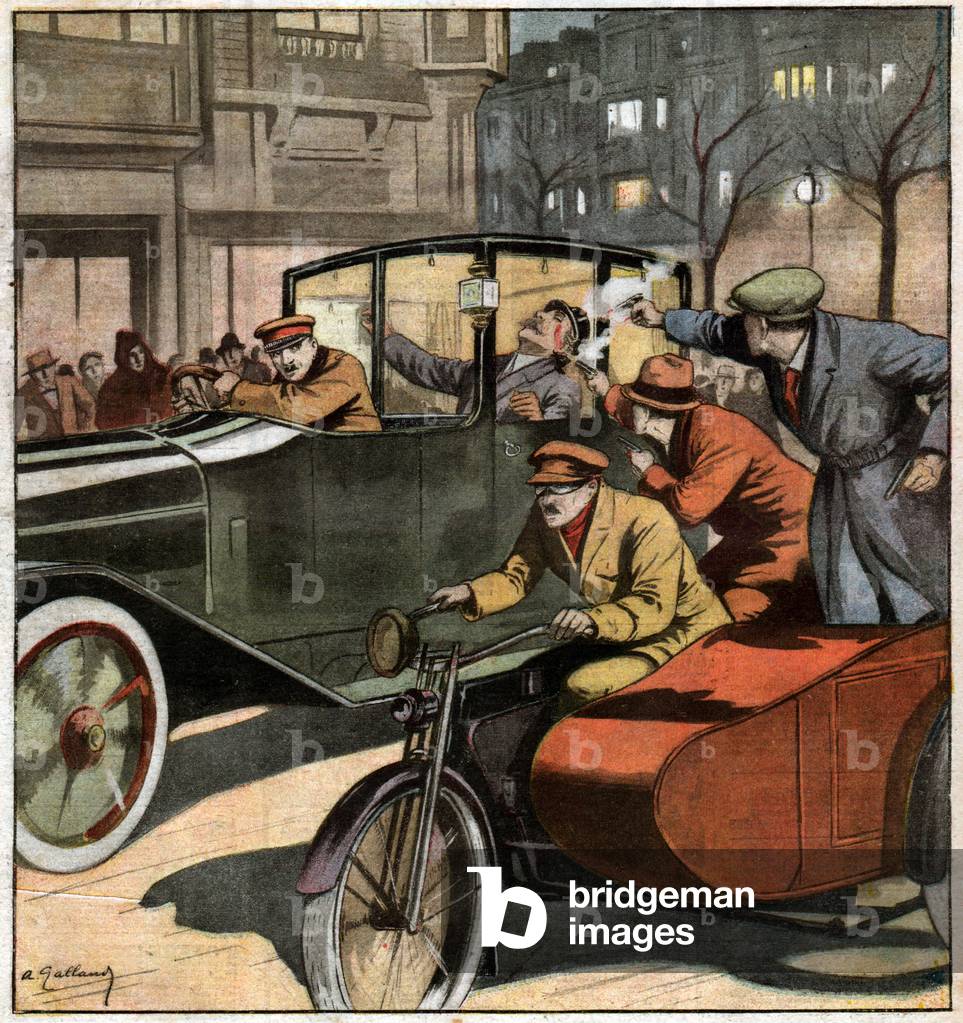 Immagine di Stampa "Assassinio di Eduardo Dato" 1921 di Andre Galland