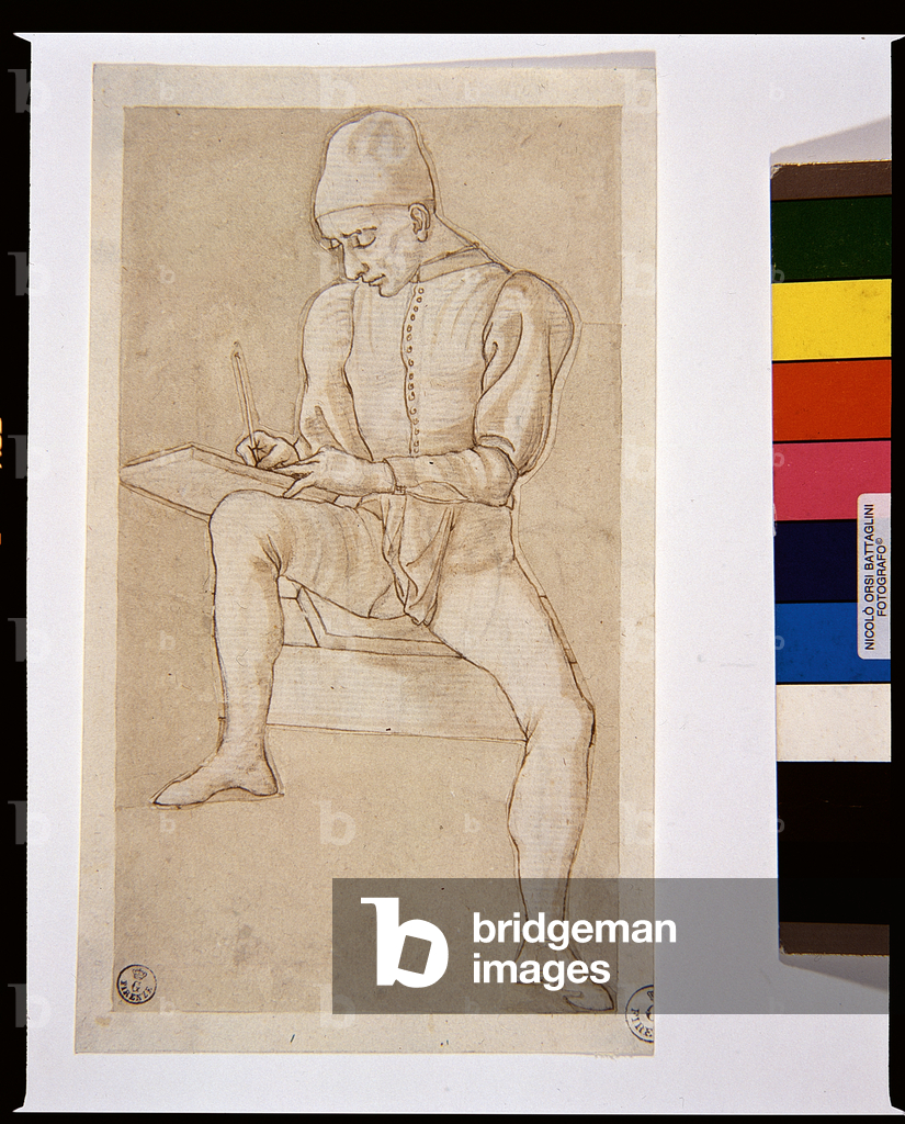 Image de Dessin représentant Dessin d'un jeune homme (dessin) par Tommaso di Antonio Finiguerra