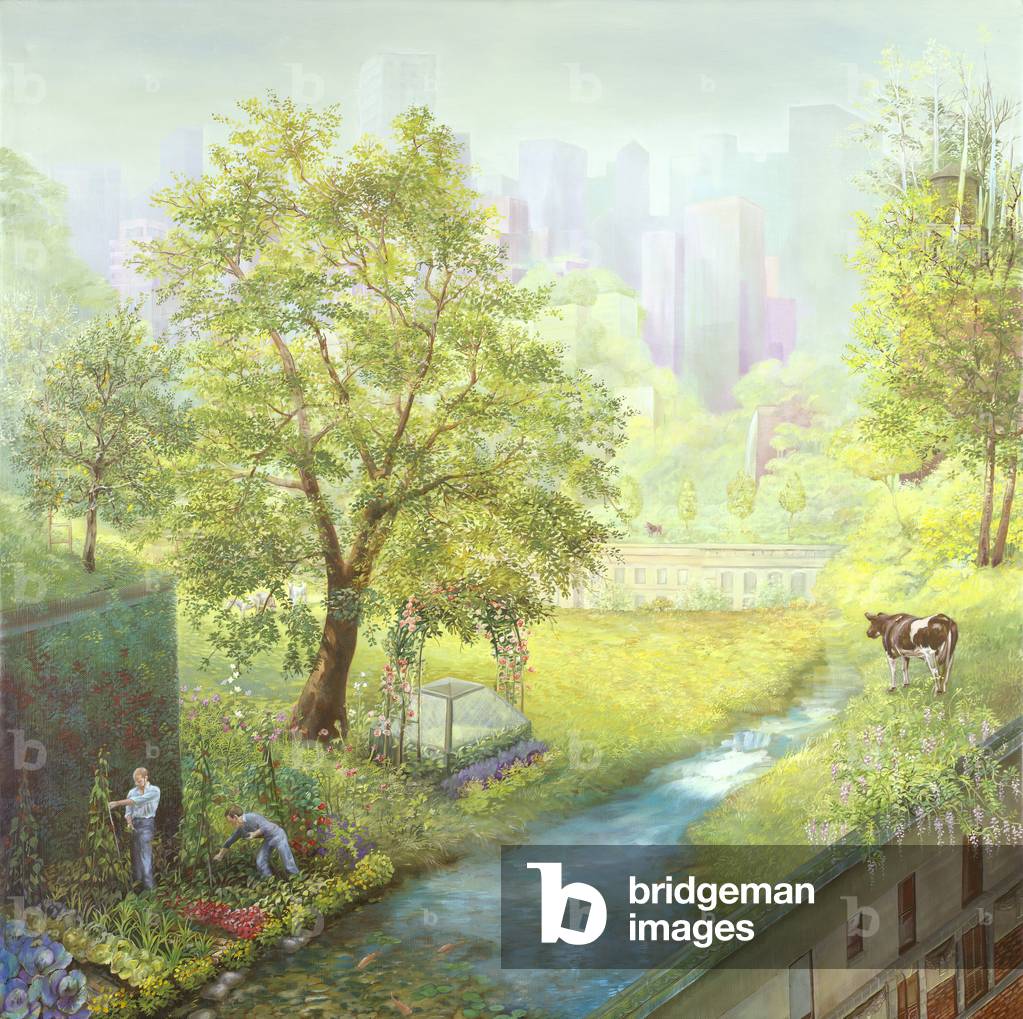 Immagine di Disegno "Town & Country.jpg" 2008 di Timothy Martin