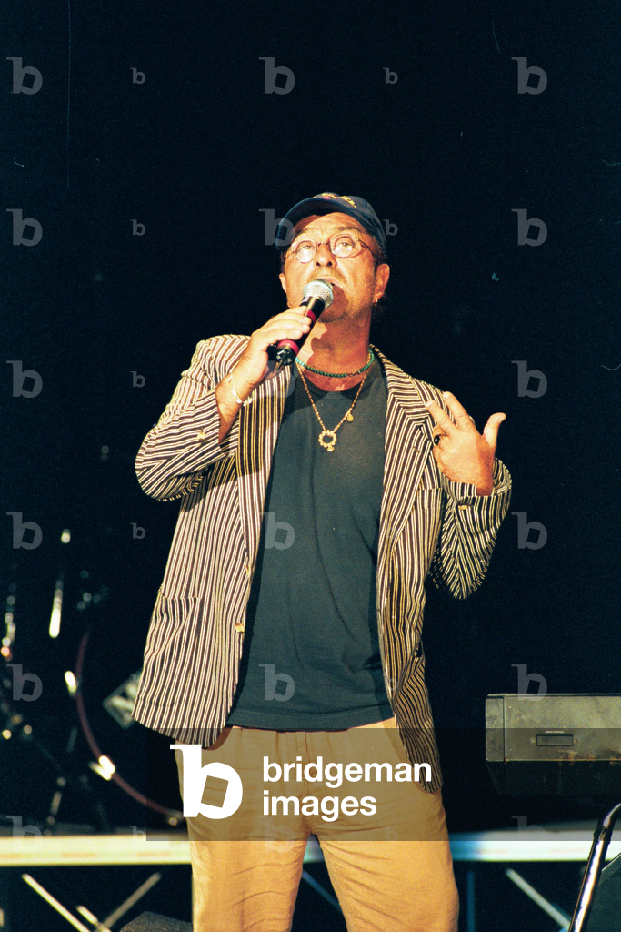 Bild von Fotografie "Lucio Dalla in Monza" 1999 von Bianchi