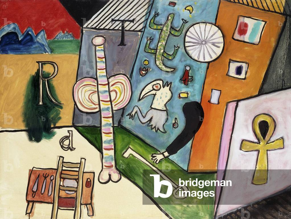 Magic Picture, No.70, 1977 (olio su tela)