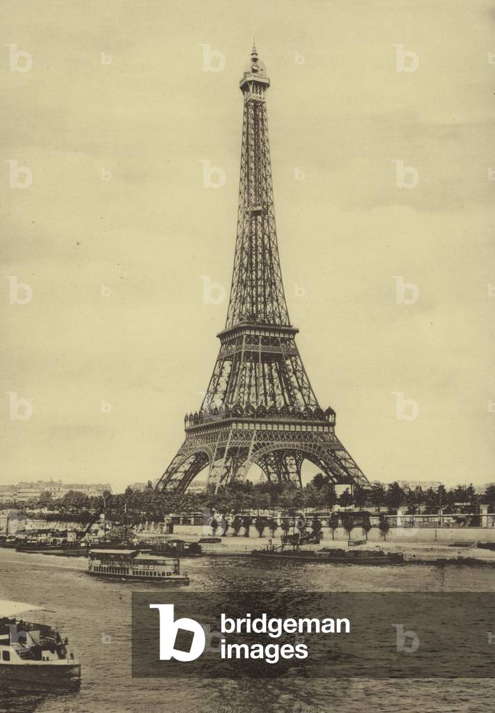 Parigi: La Tour Eiffel (foto in b/n)
