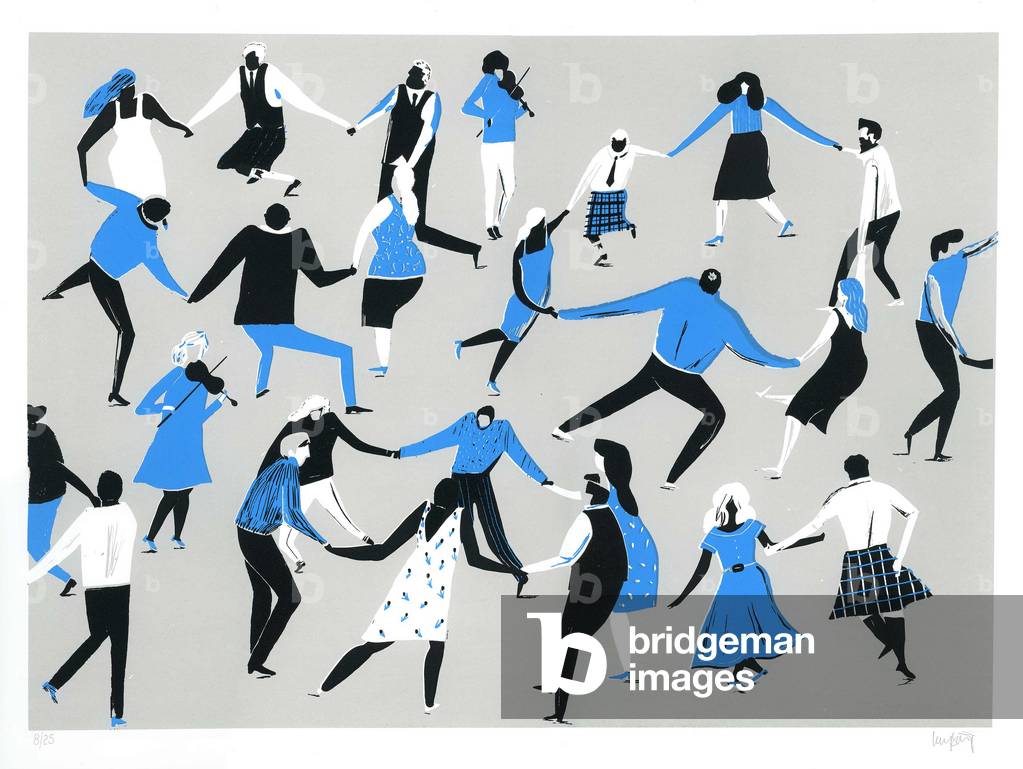 Ceilidh, 2016 (serigrafia)