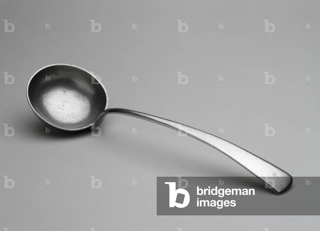 Ladle, c. 1833-1852 (pewter)