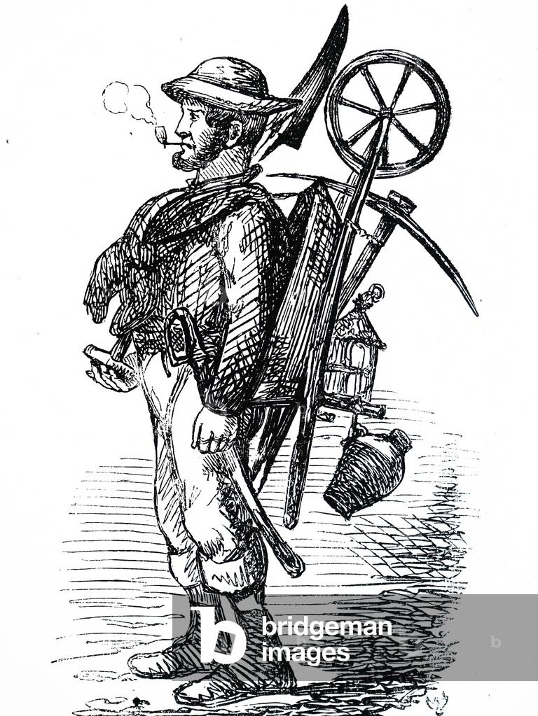 "Eine Navvy.", b/w