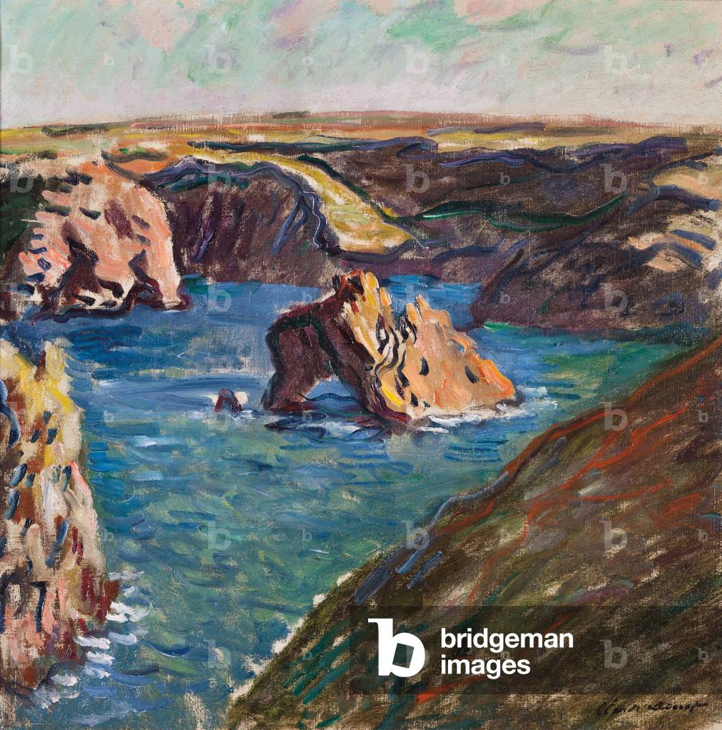 Bild von Gemälde "Belle-Ile" 1886 von Claude Monet