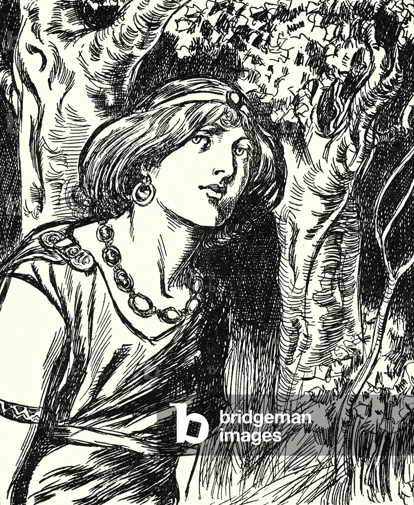 Queen Boadicea (litho)