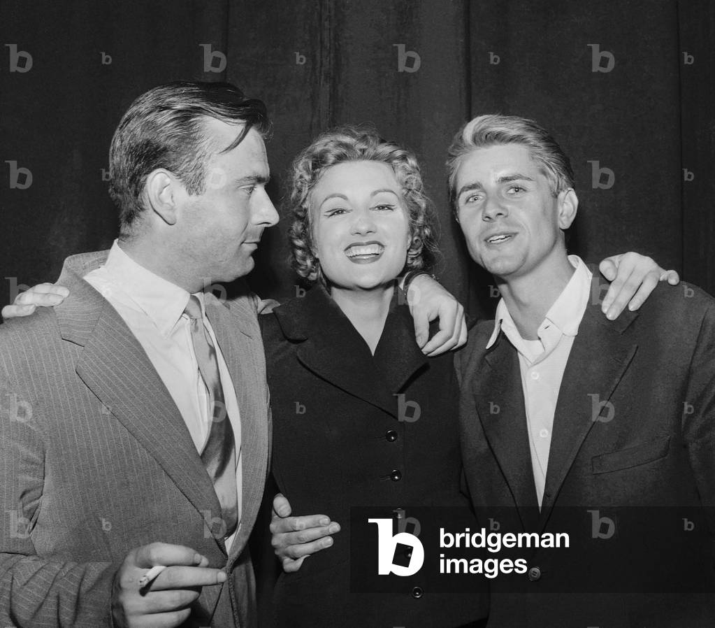 Image of Photography depicting Comedie competition of the co-servatory 1957, b/w