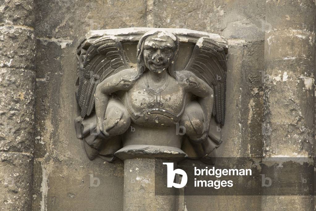 "Detail der Veranda des Dekans" 1240 von Unknown Artist