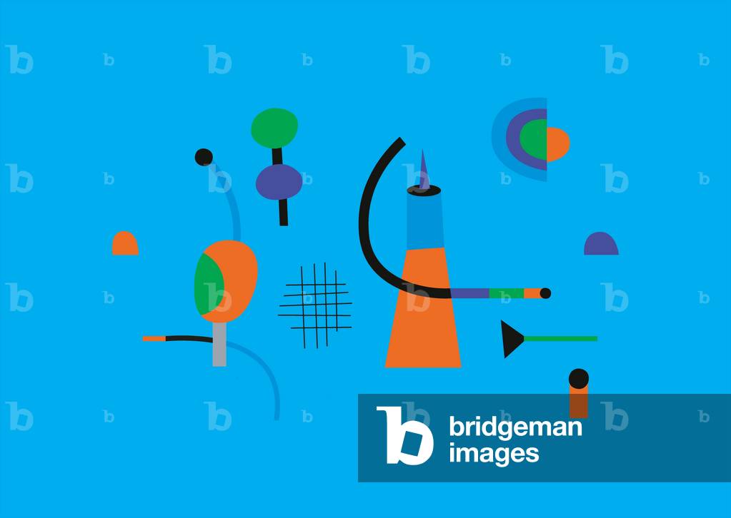 Abstract geometry composition, 2017, (vector illustration)