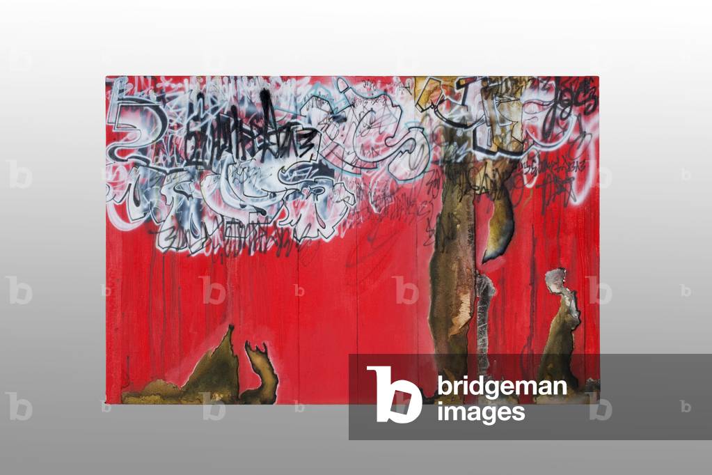 Tutto è Fine, 2010 (acrilico e carta su cartone)