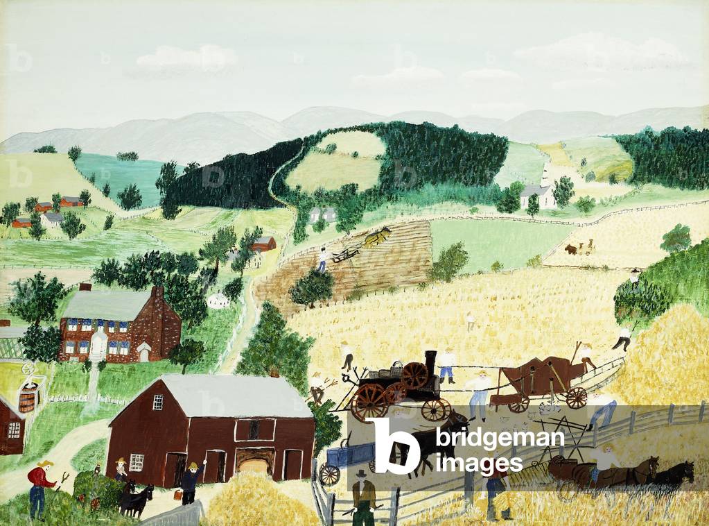 The Trashers, 1954 (tempera su masonite)