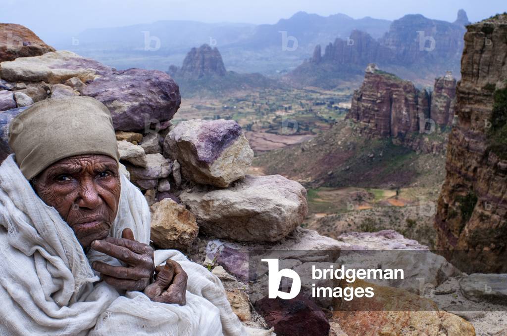 Api Maryam Image of Nun living near churches Maryam and Daniel Korkor, Gheralta ...