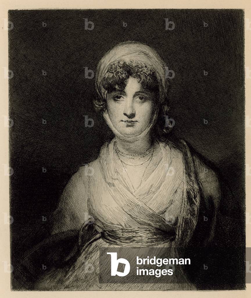Sarah Siddons, attrice (acquaforte)