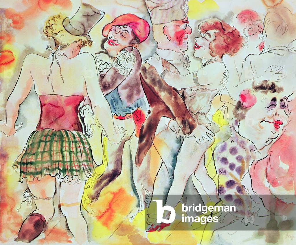 Immagine di Disegno "Dance" 1930 di George Grosz