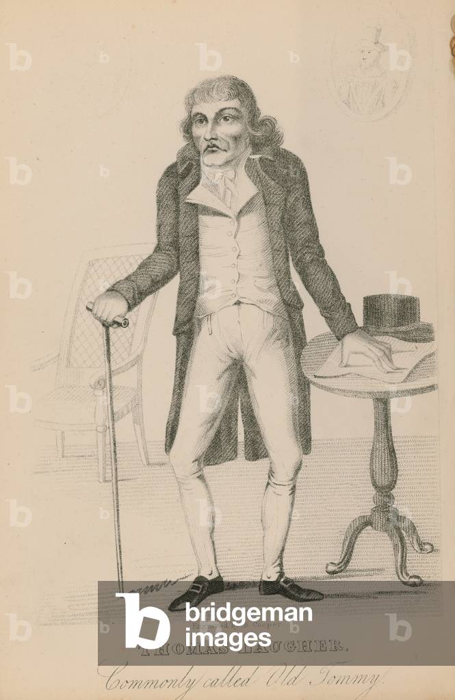 Thomas Laugher, comunemente chiamato Old Tommy (incisione)