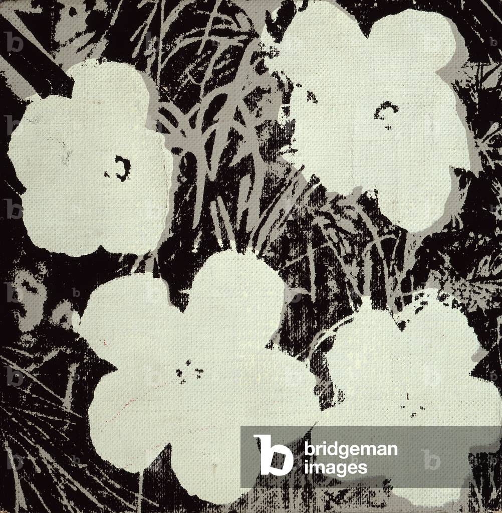 Image of Painting depicting Flowers 1964 by Andy Warhol