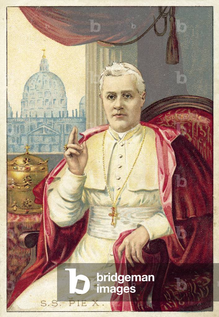 "Pius X. (Chromolitho)" von European School
