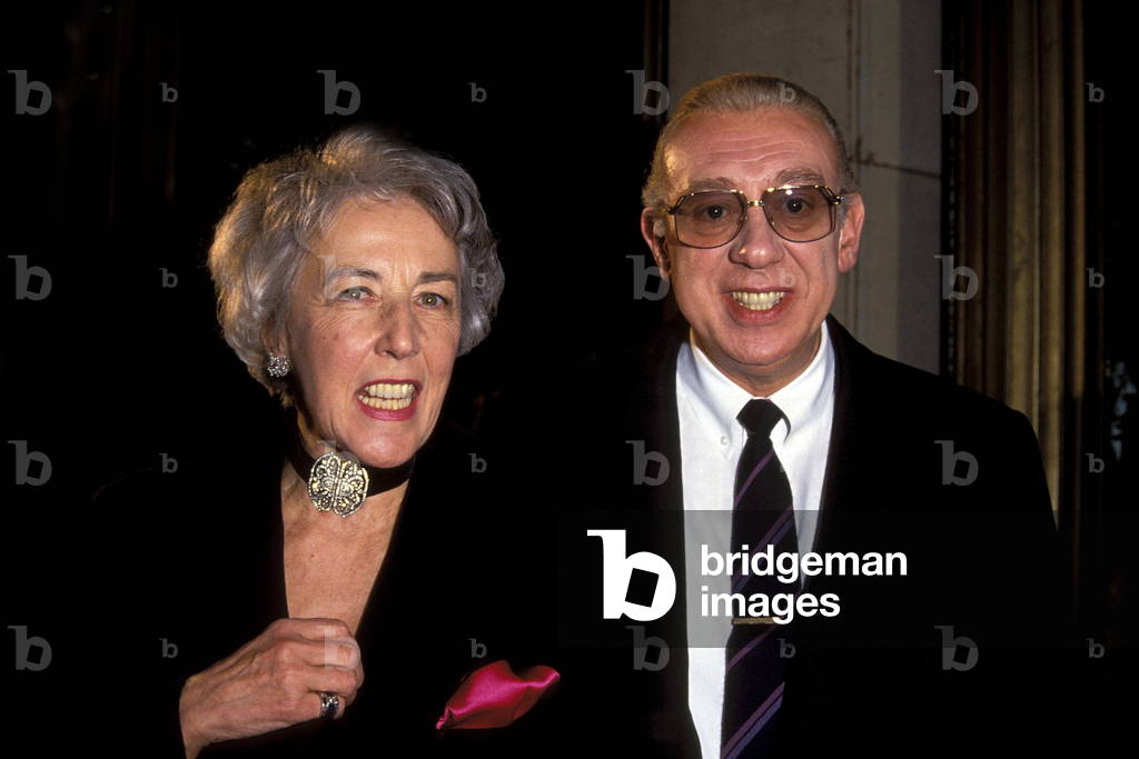 Immagine di Fotografia "Attore Horst Tappert con la moglie Ursula (entrmbi GER)" 1990