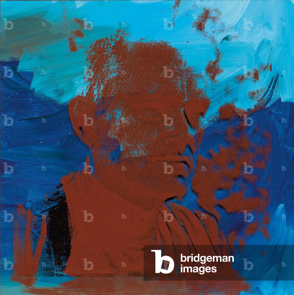 "Philip Johnson" 1972 von Andy Warhol