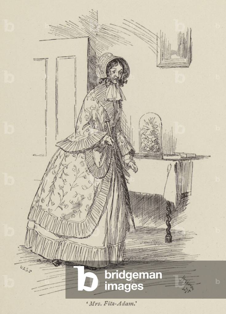 Illustrazione per Cranford di Mrs Gaskell (incisione)