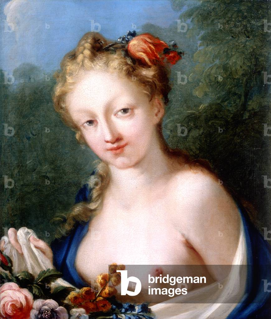 Porträt der Göttin Flora, c.1720 (öl auf leinwand)