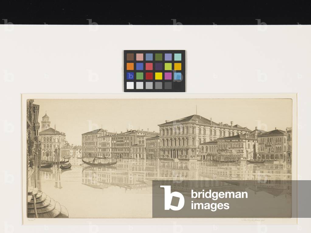 Image of Print depicting Venetian Mirror (etching) 1935 by John Taylor Arms
